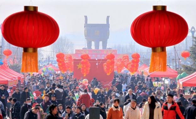 Начало на Пролетния фестивал в Китай 