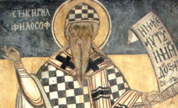 Смъртта на свети Кирил Славянобългарски
Според известното кратко житие на Константин