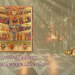 Св. Онисим раздал богатството си на бедните, след жестоки мъчения е осъден на смърт