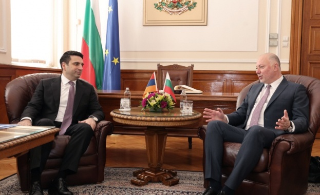 Росен Желязков: Разширяването на парламентарното сътрудничество е важен елемент от развитието на двустранните ни отношения с Армения  
