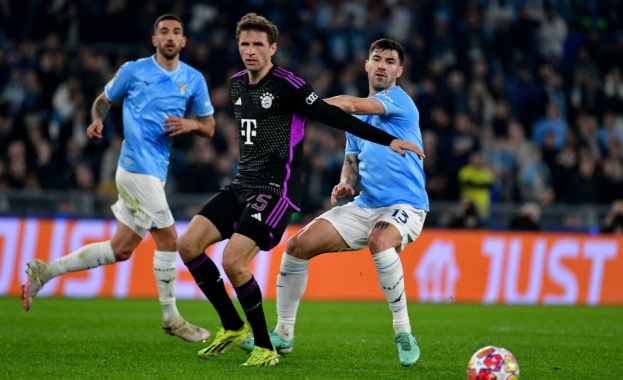 Байерн Мюнхен загуби с 0 1 гостуването си на Лацио в