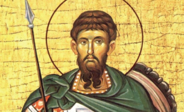 Житие на св. Теодор Тирон
Св. Теодор Тирон. Икона от 11-12