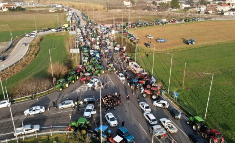 Блокадите на фермерите в Гърция