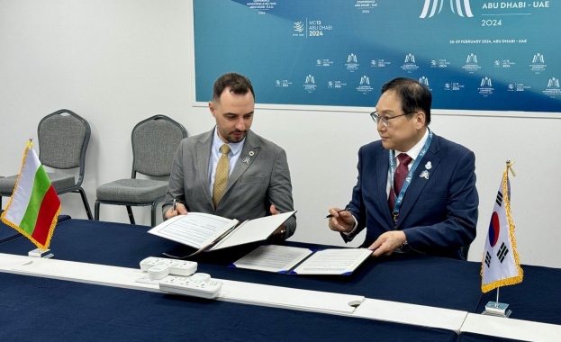 Министър Богданов и южнокорейският му колега подписаха Меморандум