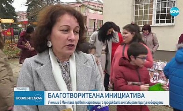 Деца продават мартеници, за да помогнат на неонатология в Монтана