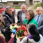 Нинова в Кюстендил: Докато сглобката си поделят държавата, мобилни и ВиК оператори, банки и монополи грабят народа