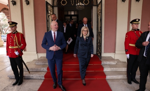 Председателят на Народното събрание Росен Желязков и председателят на Народното