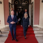 Росен Желязков и председателят на НС на Албания откриха изложбата ,,Дипломация и изкуство“ в албанския парламент