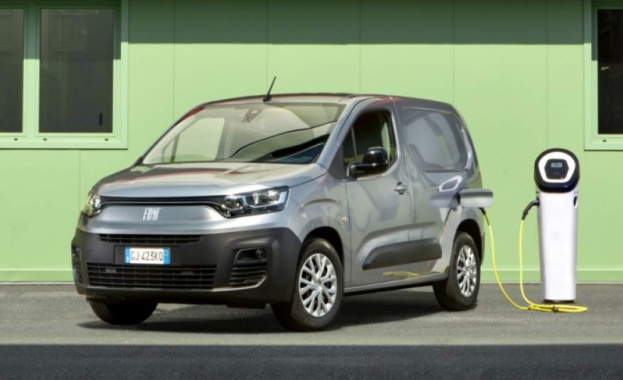 Обширно преработеният Fiat Doblo вече се предлага с напълно електрическо