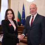 Росен Желязков разговаря с лидера на опозицията в Беларус Свeтлана Тихановская