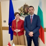 Министър Богданов разговаря с посланика на Турция у нас Н. Пр. Айлин  Секизкьок