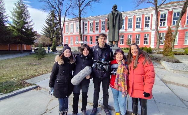 Испанската телевизия TVE засне серия от репортажи за България по покана на МT