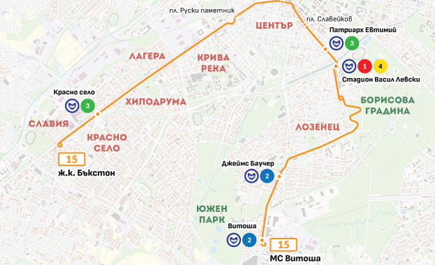 Спаси София предлага нова трамвайна линия 15, намаляват интервалите по бул. Цар Борис III 