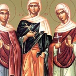 Св. мчци Агапия, Ирина и Хиония
