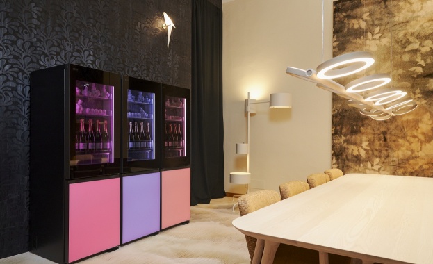 LG предлага необикновено интериорнo изживяване в сътрудничество с Moooi на Седмицата на дизайна в Милано 