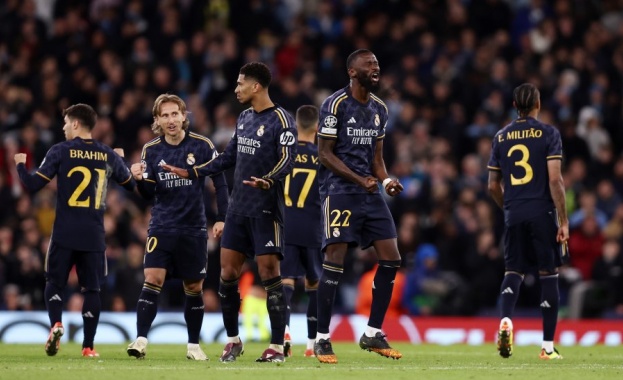 Отборът на Реал Мадрид елиминира Манчестър Сити в четвъртфиналите на