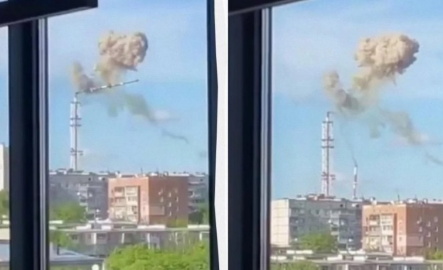 Ракета удари телевизионната кула в Харков