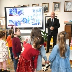 Деца от столична детска градина пресъздадоха Великден в МОН