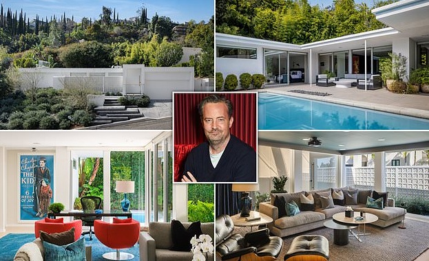 Имението на Матю Пери в Лос Анджелис което той купил