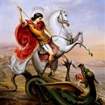 Възкресение Христово. Св. вмчк Георги Победоносец. Св. прав. Иов Многострадални