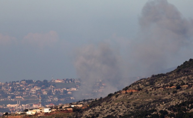 Израел извърши въздушни удари в Южен Ливан Ливанската групировка Хизбула