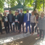 Гражданите на Хасково са най-големия ни приоритет, казаха от „Възраждане“ при откриване на предизборната им кампания в града