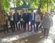 Гражданите на Хасково са най-големия ни приоритет, казаха от „Възраждане“ при откриване на предизборната им кампания в града