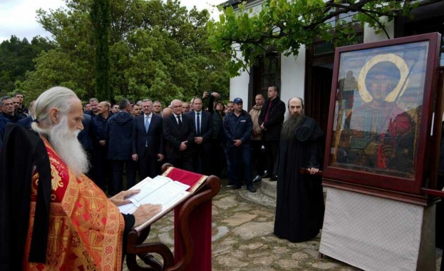 Служебният премиер Димитър Главчев и българската делегация участваха в празника