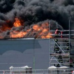 Украинска атака с дрон предизвика пожар в петролен склад в руската Курска област