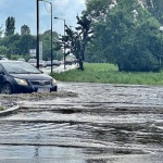 Буря с проливен дъжд и гръмотевици остави части от столицата без ток