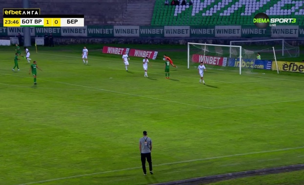Ботев Враца постигна жизненоважна победа с 1 0 при домакинството си
