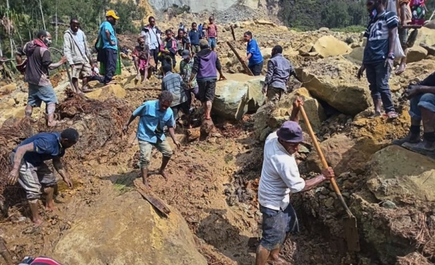 Броят на жертвите на свлачището в Папуа Нова Гвинея нарасна