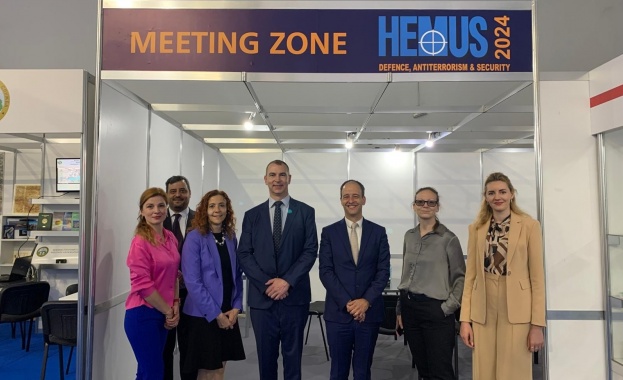 Зам.-министър Ангелов проведе среща с директора на Агенцията на ЕС за космическата програма EUSPA Родриго да Коста