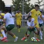 Юношеският национален отбор на България завърши 1:1 в контролна среща с Румъния