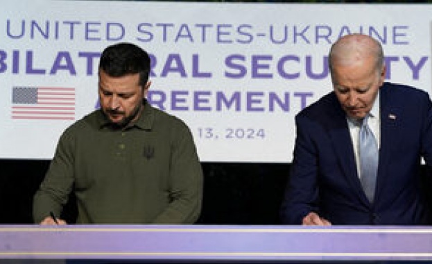 Байдън и Зеленски подписаха 10-годишно двустранно споразумение за сигурност като стъпка към НАТО
