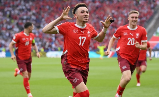 Швейцария удари Италия с 2 0 в двубой от 1 8 финалната фаза