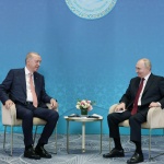 Путин се срещна с Ердоган в Астана