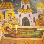 Св. вмчца Евфимия Всехвална. Св. равноап. княгиня Олга. Преп. Никодим Албански. Св. Софроний Светогорец (Сахаров)
