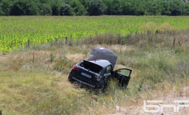Колона от автомобили се образува в участъка на магистрала Струма