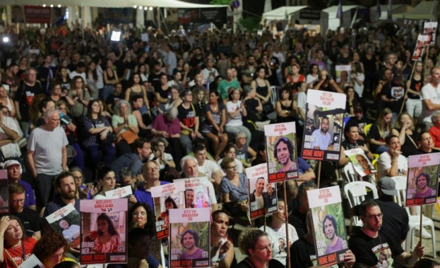 Израелските сили откриха в сряда телата на петима заложници убити