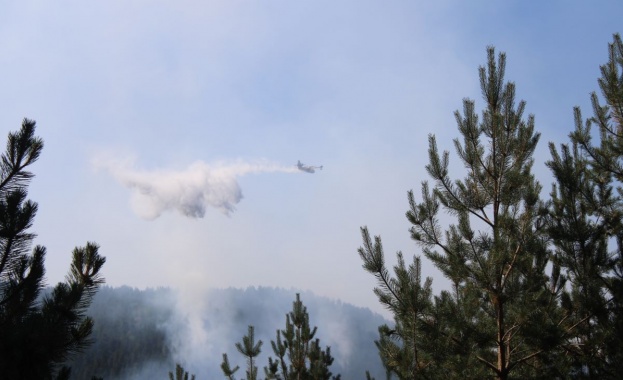 Ситуацията в планината Славянка се усложни през изминалата нощ Заради