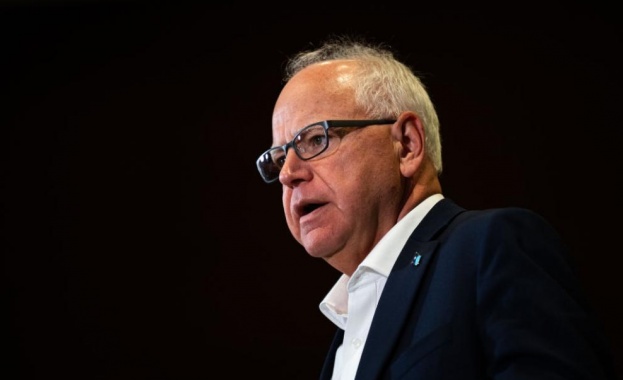 Камала Харис избра Тим Уолц за свой вицепрезидент избирайки губернатора