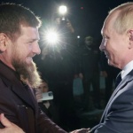 Путин посети Чечения