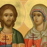 Св. мчци Адриан и Наталия