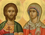 Св. мчци Адриан и Наталия