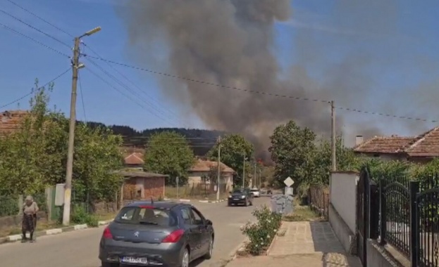 Две поредни денонощия тежка битка с пожари във видинското село