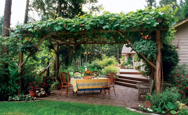 Градината е мястото където можем да се отпуснем и да