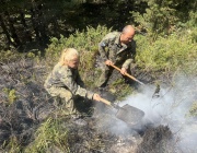 Продължава гасенето на пожара в Рила