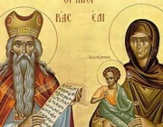 Преподобни Захария. Св. Артемий, еп. Солунски