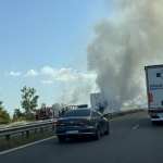 Временно е ограничено движението  на АМ "Тракия" 